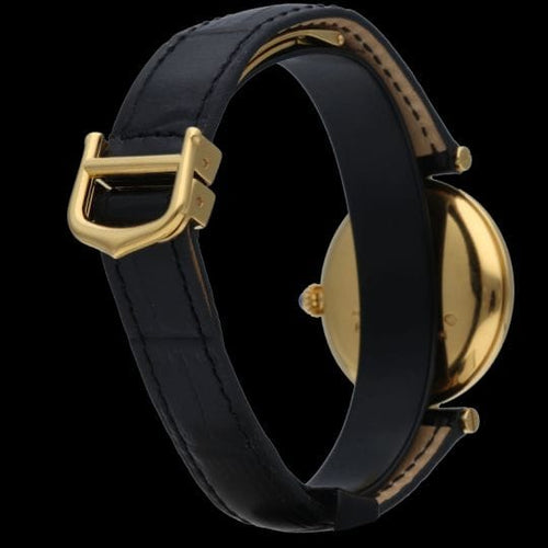 Montre Cartier Must de Cartier - Montre vermeil cadran champagne 58 Facettes MT46898