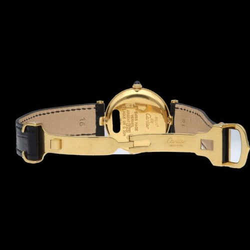 Montre Cartier Must de Cartier - Montre vermeil cadran champagne 58 Facettes MT46898
