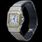 Montre Cartier Santos - Montre dame en or jaune 18K et acier 58 Facettes MT46939