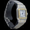 Montre Cartier Santos - Montre dame en or jaune 18K et acier 58 Facettes MT46939