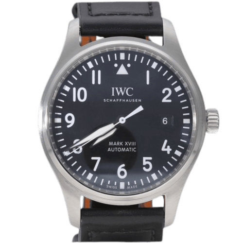 Montre IWC Portuguese - Montre Chronograph en acier 58 Facettes MT46836