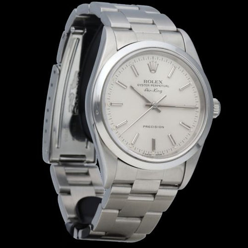 Montre Rolex Air King - Montre en acier 58 Facettes MT46949