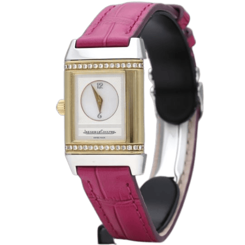 Montre Jaeger-LeCoultre - Montre Reverso Duetto en acier et or jaune 58 Facettes MT46826