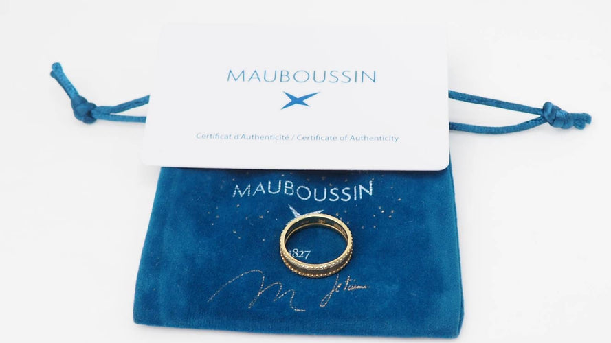 Bague Mauboussin La Vie Parisienne - Bague en or jaune et diamants 58 Facettes 32840