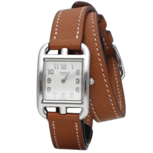 Montre Hermès Cape Cod - Montre en acier 58 Facettes MT46887