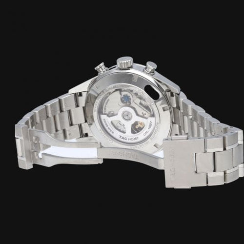 Montre TAG Heuer Carrera - Montre Calibre 1887 Chronograph en acier 58 Facettes MT46472