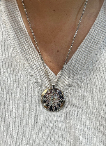 Collier De Beers Talisman - Collier en or blanc et diamants 58 Facettes tal