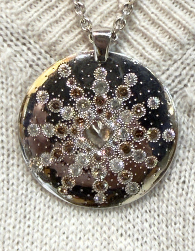 Collier De Beers Talisman - Collier en or blanc et diamants 58 Facettes tal