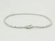 Bracelet Bracelet rivière en or blanc et diamants 1,84 ct 58 Facettes 33235