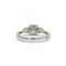 Bague 52 Solitaire trilogie - Bague en or blanc et diamants 58 Facettes 260142R-220596R