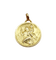 Pendentif G. Rabier - Médaille religieuse en or 18k 58 Facettes A07328
