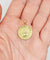 Pendentif G. Rabier - Médaille religieuse en or 18k 58 Facettes A07328