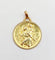 Pendentif G. Rabier - Médaille religieuse en or 18k 58 Facettes A07328