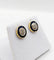 Boucles d'oreilles Puces d'oreilles Art déco en or 18k, diamants et saphirs 58 Facettes A07331