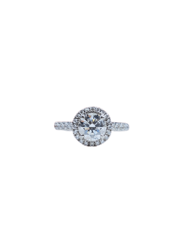 Bague 49 Cartier Destinée - Bague en platine et diamant 1,14 ct 58 Facettes jnci55