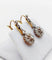 Boucles d'oreilles Dormeuses marguerite - Boucles d'oreilles en or 18k, platine et diamants 58 Facettes A07334