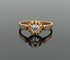 Bague 54 Bague solitaire XIXe en or 18K et diamant 58 Facettes SADD/310