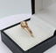 Bague 54 Bague solitaire XIXe en or 18K et diamant 58 Facettes SADD/310