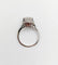Bague 47 Bague solitaire Art déco en or blanc, platine et diamants 58 Facettes A07288