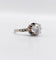 Bague 47 Bague solitaire Art déco en or blanc, platine et diamants 58 Facettes A07288