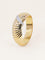 Bracelet Bracelet jonc coquillage en or jaune et diamants 58 Facettes 1265.2