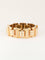 Bracelet Bracelet tank vintage en or jaune 58 Facettes 1275.1