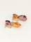 Boucles d'oreilles Chanel Vénitien - Boucles d'oreilles en or jaune, améthystes, citrines et diamants 58 Facettes 1265.4