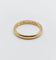 Bague 57.5 Alliance antique gravée en or 18k 58 Facettes A07290