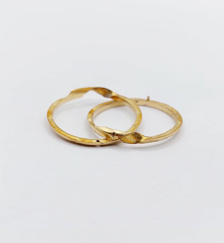 Bague 54 Gimmel - Alliance jumelée antique en or 18k 58 Facettes A07291