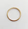 Bague 54 Gimmel - Alliance jumelée antique en or 18k 58 Facettes A07291