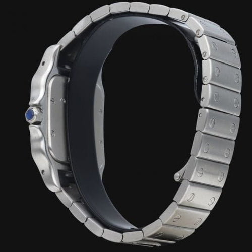Montre Cartier Santos Galbée - Montre en acier 58 Facettes MT46228