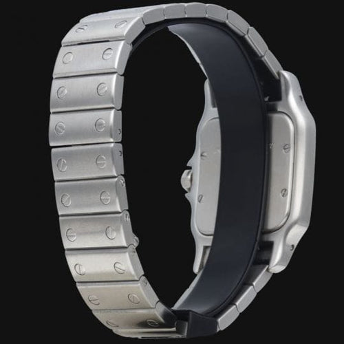 Montre Cartier Santos Galbée - Montre en acier 58 Facettes MT46228