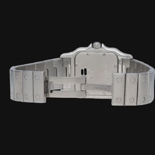 Montre Cartier Santos Galbée - Montre en acier 58 Facettes MT46228