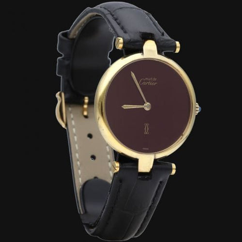 Montre Cartier Must de Cartier - Montre Vermeil 58 Facettes MT46897