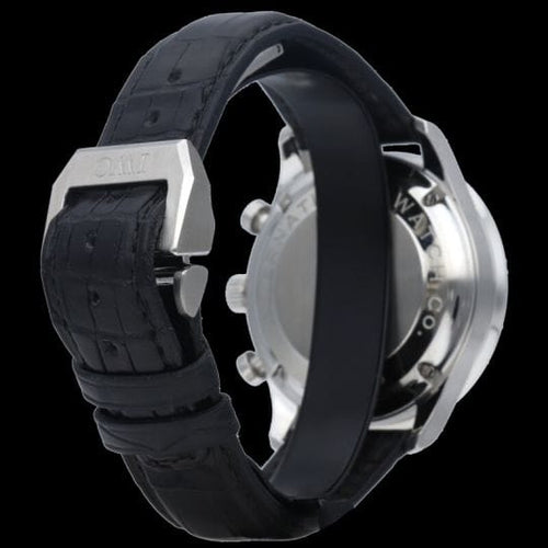 Montre IWC Portugieser - Montre chronographe en acier 58 Facettes MT46866