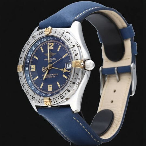 Montre Breitling Navitimer - Montre automatique 38 mm en acier 58 Facettes MT46210