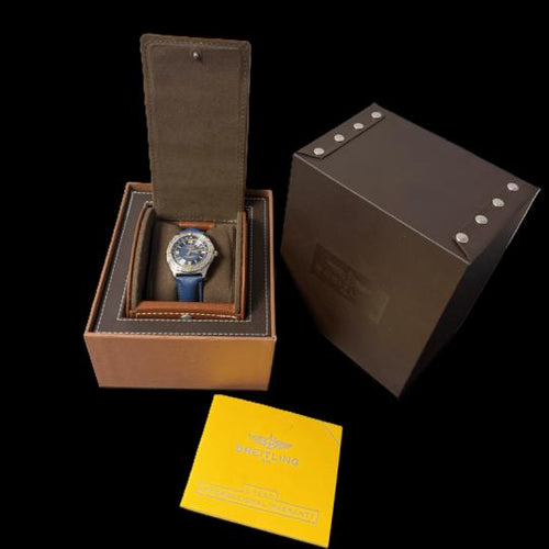Montre Breitling Navitimer - Montre automatique 38 mm en acier 58 Facettes MT46210