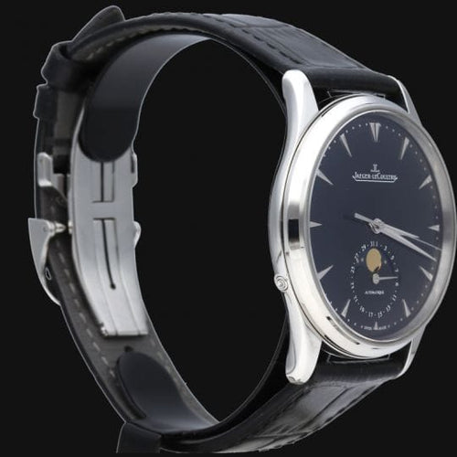 Montre Jaeger-LeCoultre Master Ultra Thin Moon - Montre en acier 58 Facettes MT46842