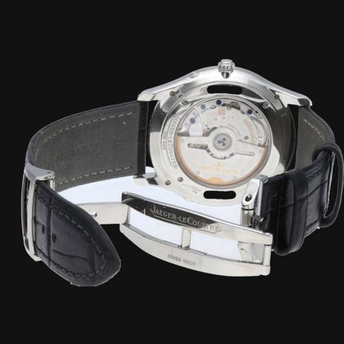 Montre Jaeger-LeCoultre Master Ultra Thin Moon - Montre en acier 58 Facettes MT46842