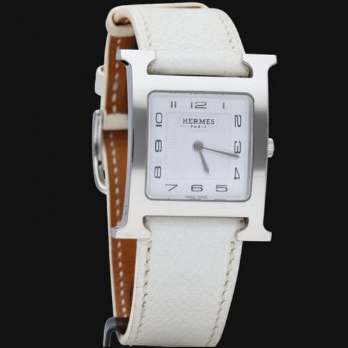 Montre Hermès Heure H - Montre en acier 58 Facettes MT46650