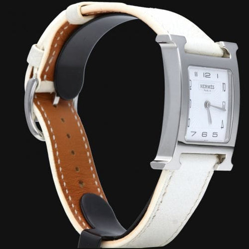 Montre Hermès Heure H - Montre en acier 58 Facettes MT46650