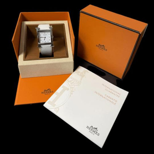 Montre Hermès Heure H - Montre en acier 58 Facettes MT46650