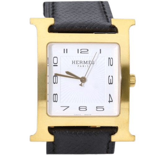 Montre Hermès Heure H - Montre en acier 58 Facettes MT46899
