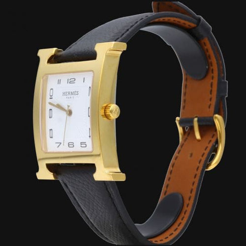 Montre Hermès Heure H - Montre en acier 58 Facettes MT46899