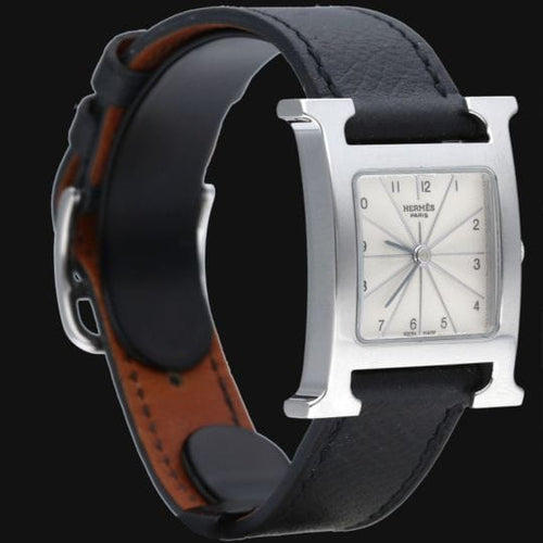 Montre Hermès Heure H - Montre en acier 58 Facettes MT46977