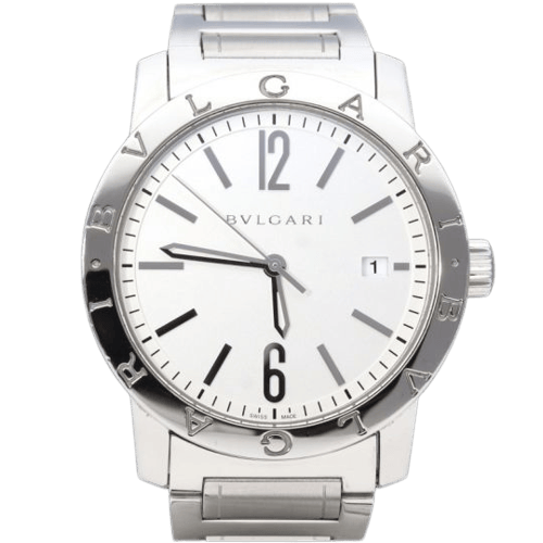 Montre Bulgari - Montre Bulgari en acier 58 Facettes MT46053