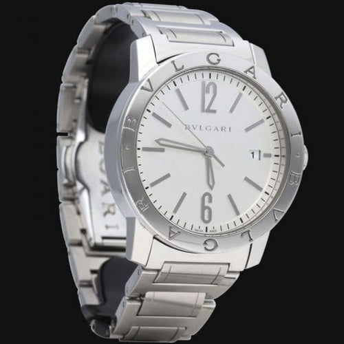 Montre Bulgari - Montre Bulgari en acier 58 Facettes MT46053