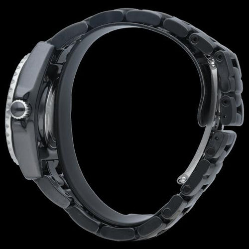 Montre Chanel J12 - Montre 33 mm en céramique et diamants 58 Facettes MT46966
