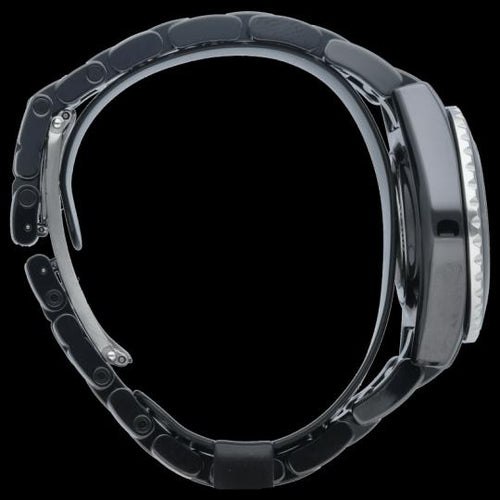 Montre Chanel J12 - Montre 33 mm en céramique et diamants 58 Facettes MT46966