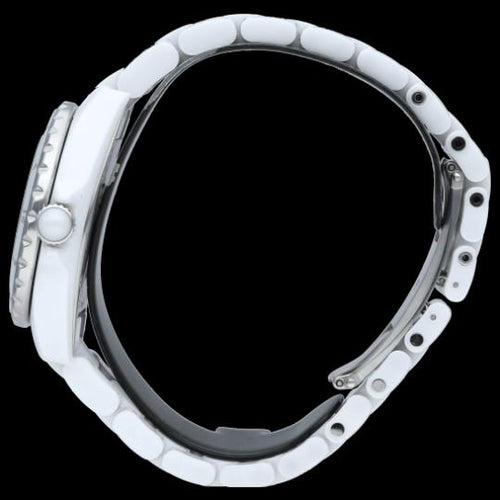 Montre Chanel J12 - Montre 33 mm en céramique et diamants 58 Facettes MT46971
